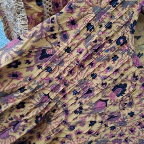 Urban Outfitters | Ecote Amethyst Pintucked Frock Dress - Picture 8 of 12